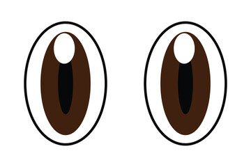 Cartoon eyes png, retro. Cartoon eyes. Set Cartoon Eye In Vector High quality original trendy vector set of cartoon eyes. eyes in cartoon style. eyes with distinct pupils are suitable for reference. 