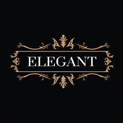 Vintage frames elegant victorian illustration