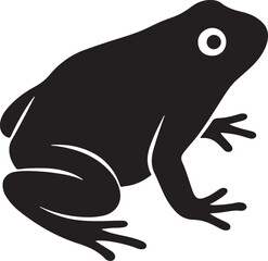 purple frog vector