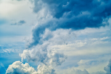 An intentionally soft-focus image of a dramatic sky with evocative clouds, designed as a subtle backdrop for creatives—allowing foreground elements in web or media projects to take center stage