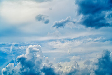 An intentionally soft-focus image of a dramatic sky with evocative clouds, designed as a subtle backdrop for creatives—allowing foreground elements in web or media projects to take center stage