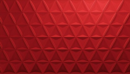 red 3d geometric triangular pattern with pyramid shapes award ceremony and luxury event concept image for certificate diploma invitation and presentation background with copy space