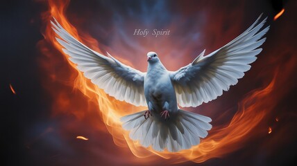 Pentecost Sunday, The Holy Spirit empowers believers during Pentecost gathering.