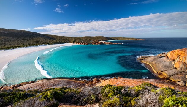 hellfire bay in the cape le grand national park in esperance western australia