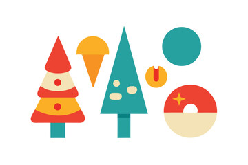 set of christmas balls