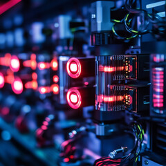 Quantum computing centers used for military strategy simulations, pushing the boundaries of digital defense