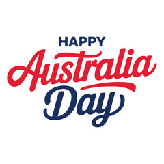 Celebrate Australia Day – Vector Map with Flag Overlay and Fireworks Background