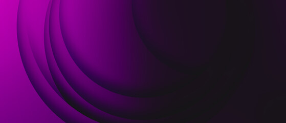 Paper layer circle purple abstract background