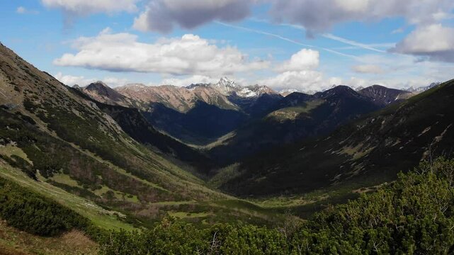 Głazista Turnia and Tomanowa Przełęcz, Tatry Zachodnie
