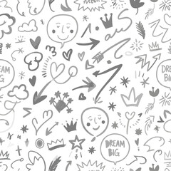 Hand drawing pattern