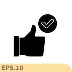 endorsement icons  symbol vector elements for infographic web