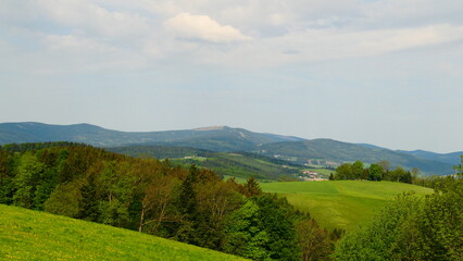 Fototapeta premium Landschaftsidylle Bucklige Welt, Niederösterreich
