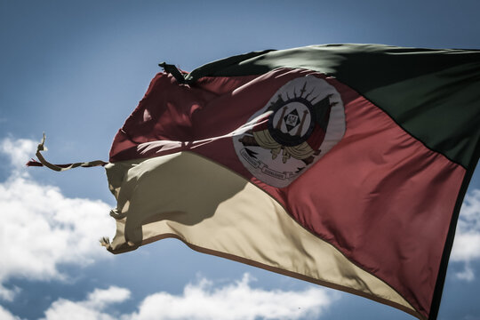 Bandeira do estado do Rio Grande do Sul (flag)