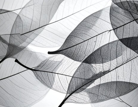 Elegant, translucent leaves