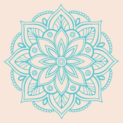 abstract floral ornament