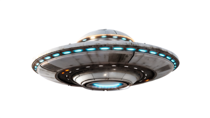 UFO isolated on white background PNG