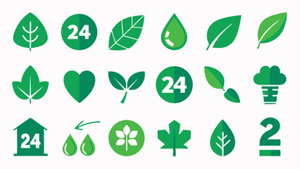 clean-vector-leaf-icons---flat-green-leaves-in-24-.eps