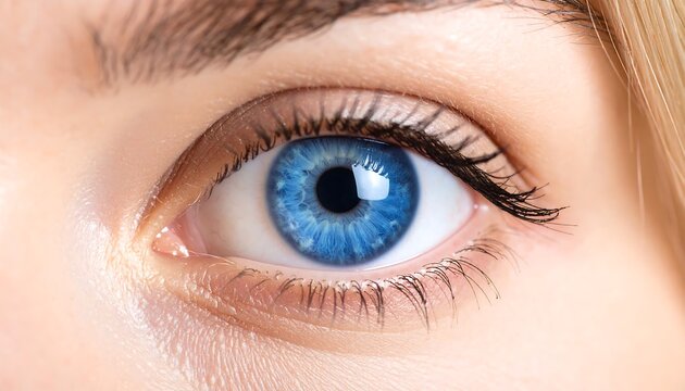 Blue Eye Close Up.