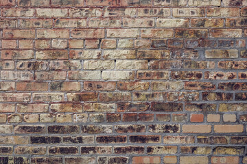 distressed old brick wall texture