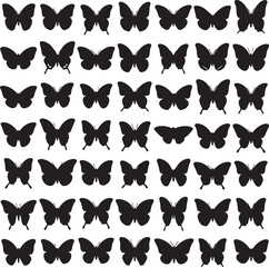 Fototapeta premium This name summarizes the visual elements (clouds, silhouettes, patterns, and nature-themed icons) in a clear and simple way Let me know if you want it to lean more toward artistic, technical, or playf