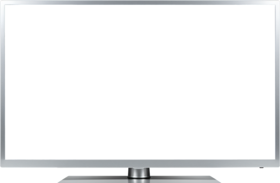 television tv transparent from inside for advertising and marketing