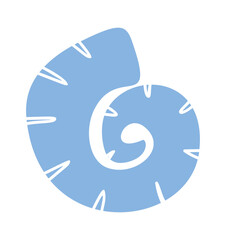 Exotic sea shell boho design