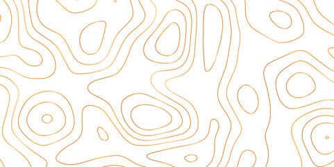 Abstract topographic map contour, white background and colorful wave lines pattern texture. geographic contour map grid backdrop paper texture. terrain path isolated on a background.