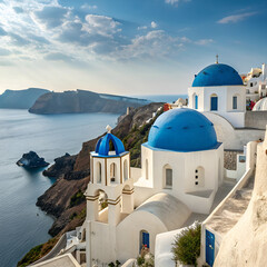 oia village santorini greece