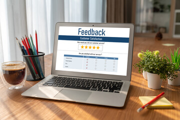 Customer feedback and review analysis by modish computer software for corporate business