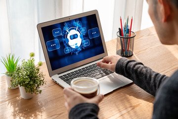 Chatbot software application for modish online business that automatically reply to customer...