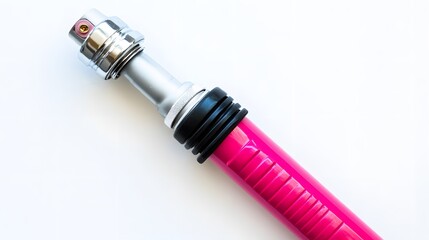 Pink and Silver Metal Tool Industrial Design Product