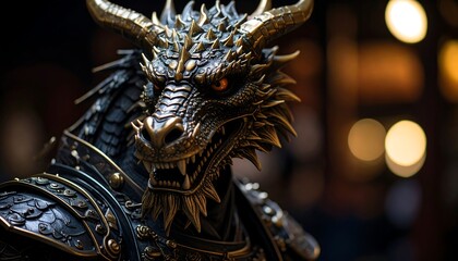 Dragon Armor Closeup.