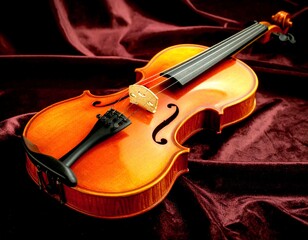 Fototapeta premium violin on close up