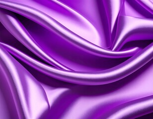 Purple Silk Drape Texture Background.