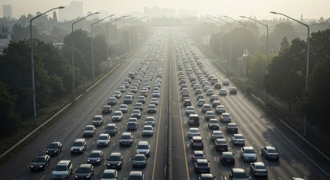 Traffic Congestion on Highway