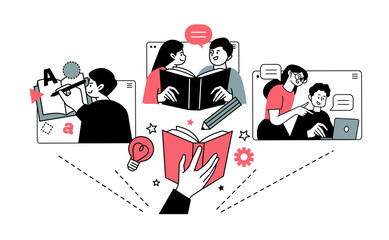 教育・勉強イラスト