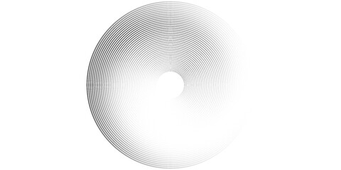Concentric circles geometric element eps 10