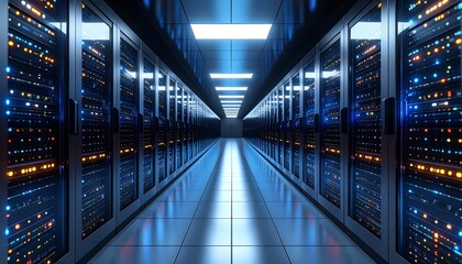 Server Room Corridor.