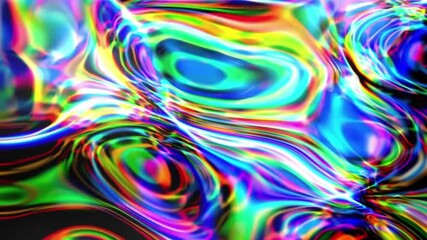 abstract colorful background with circles - Powered by Adobe