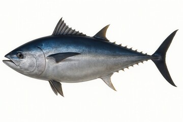 Obraz premium Atlantic bluefin tuna swimming in the ocean