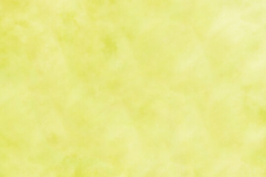 Abstract yellow watercolour paint background