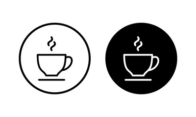 coffee cup icon vector illustration. cup a coffee sign and symbol