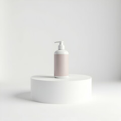 High Resolution Product Image on White Platform with Generous Negative Space, Balanced Lighting, Minimal Styling for E-commerce Showcases and Digital Presentations