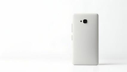 Plain Item Showcase on White Background: Perfect for E-commerce Product Galleries & Promotional Campaigns with Natural Lighting