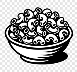A bowl of macaroni and cheese