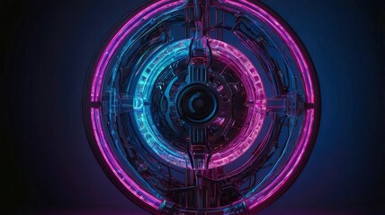 ferris wheel at night