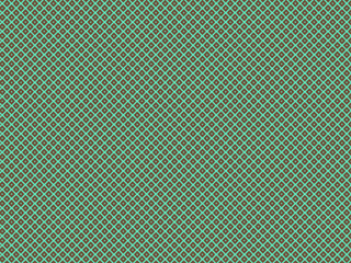 チョコミントカラーのかわいい和風柄