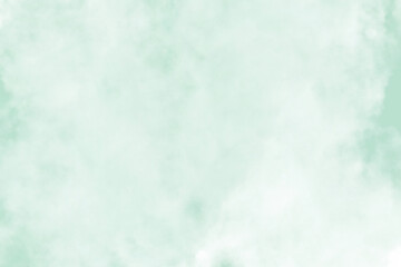 Abstract soft green watercolour paint background