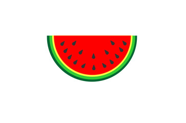 Watermelon pattern design. Perfect for background design, wallpaper design, textile, fabric, education or other commercial needs.