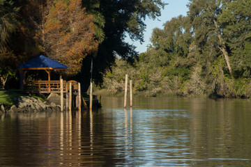 Fototapeta premium Otoño en el delta del parana